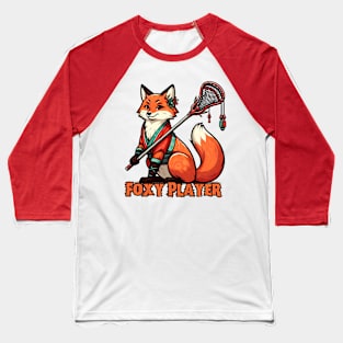 Lacrosse wolf Baseball T-Shirt